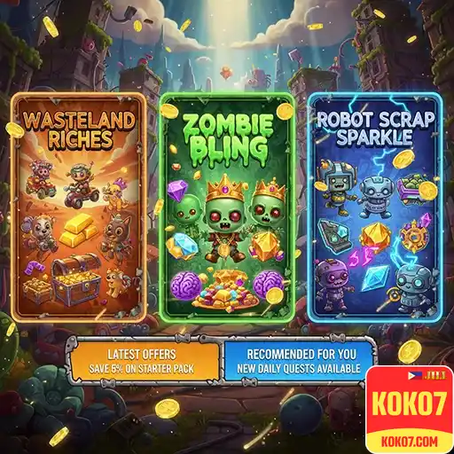 koko7  earn rewards best game